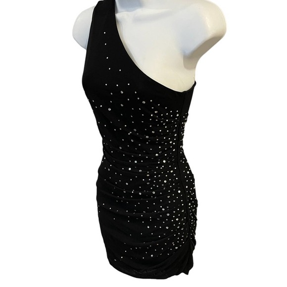 NBD Mila Embellished Mini Dress in Black Small - Picture 5 of 13
